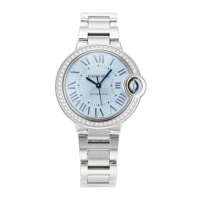 Pre-Owned Cartier Ballon Bleu De Ladies Watch W4BB0028