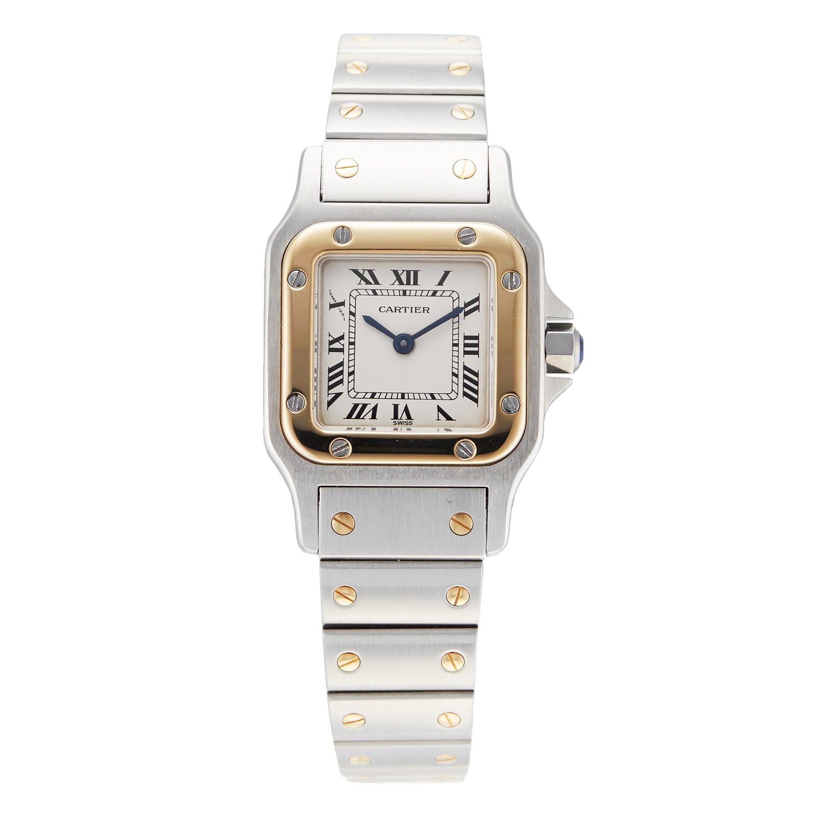 Pre Owned Cartier Pre Owned Cartier Santos Galbee Ladies Watch