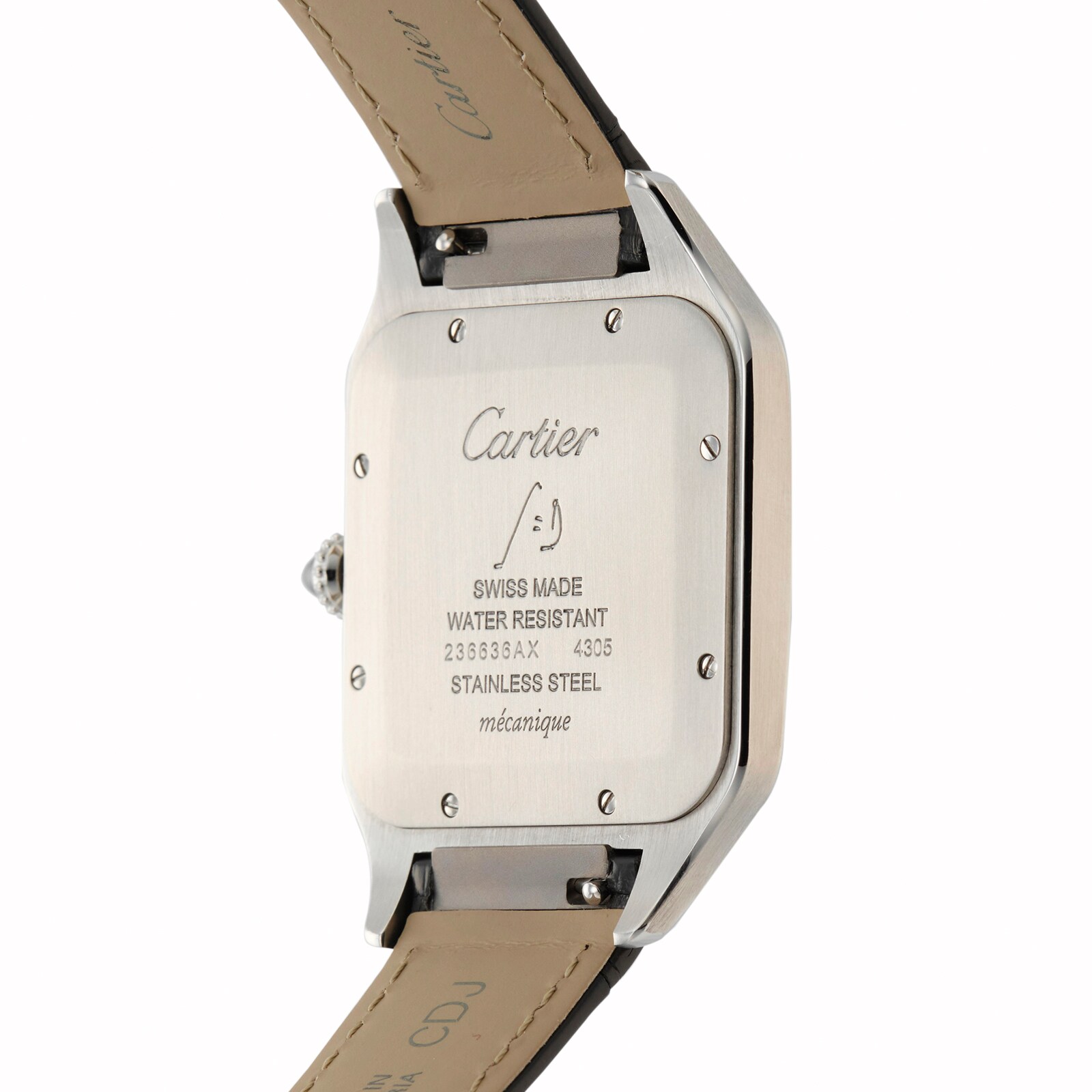 Pre-Owned Cartier Santos-Dumont WSSA0032 Pre-Owned Cartier Santos-Dumont WSSA0032