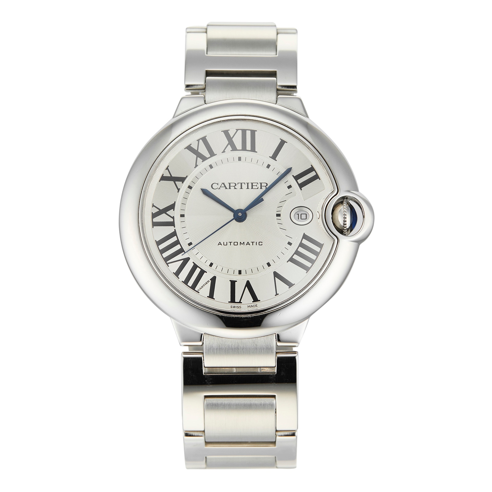 Pre-Owned Cartier Ballon Bleu de Mens Watch 3765356157UX Pre-Owned Cartier Ballon Bleu de Mens Watch 3765356157UX