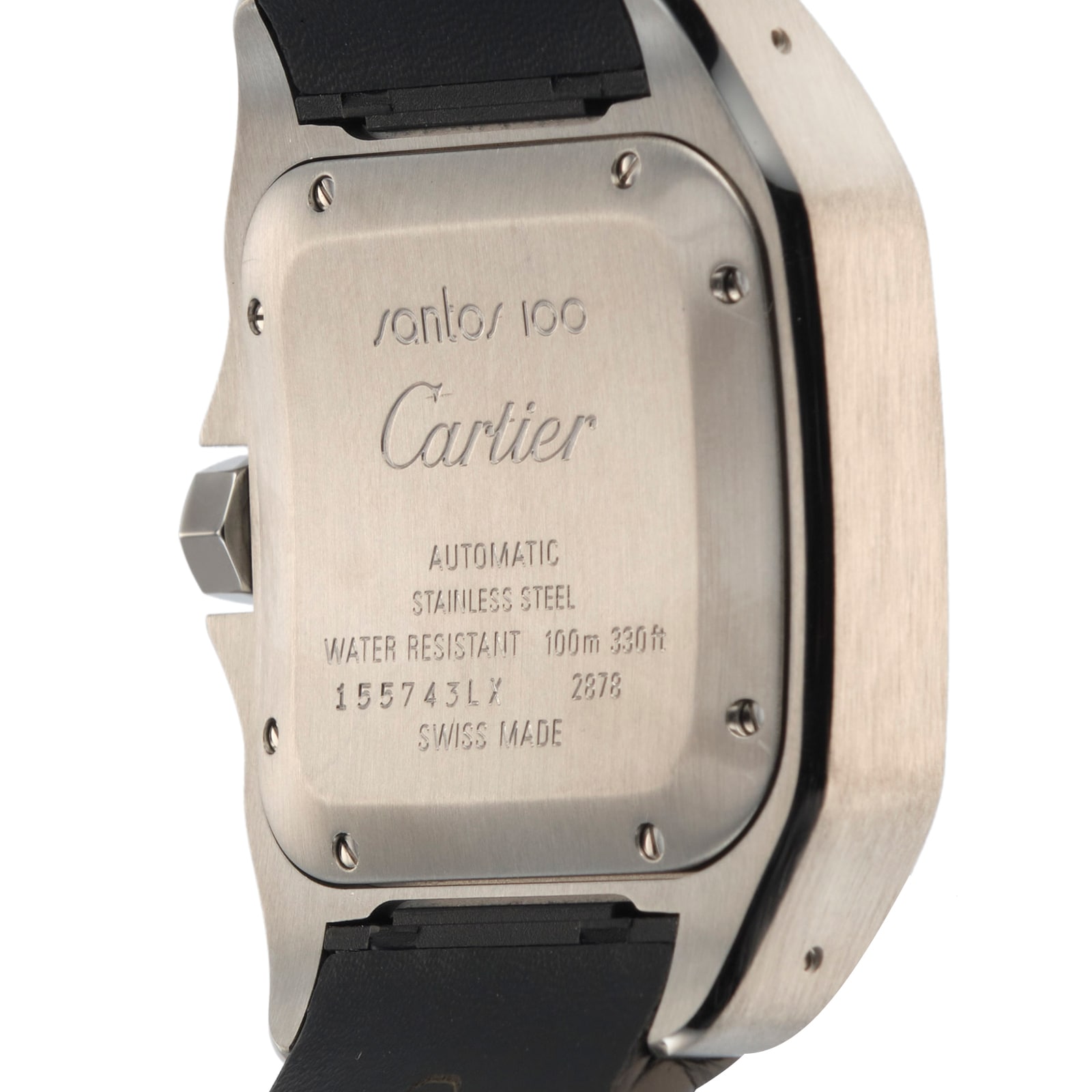 Pre Owned Cartier Pre Owned Cartier Santos 100 Mens Watch W20106X8