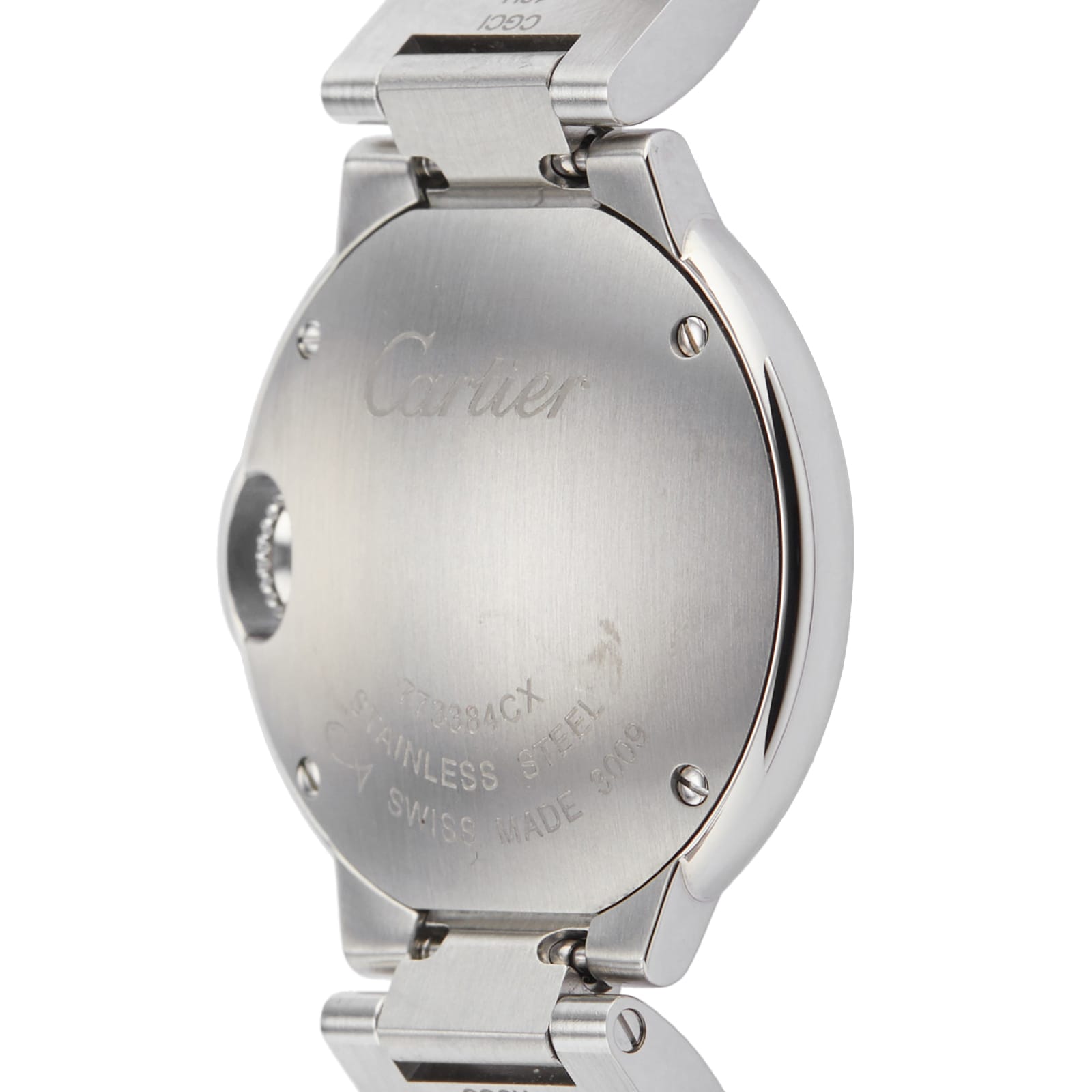 Pre-Owned Cartier Ballon Blue De Ladies Watch W69010Z4 Pre-Owned Cartier Ballon Blue De Ladies Watch W69010Z4