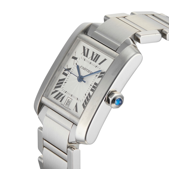 Pre-Owned Cartier Tank Francaise Mens Watch W51002Q3