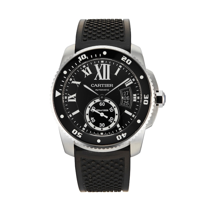 Pre-Owned Cartier Calibre De Mens Watch W7100056