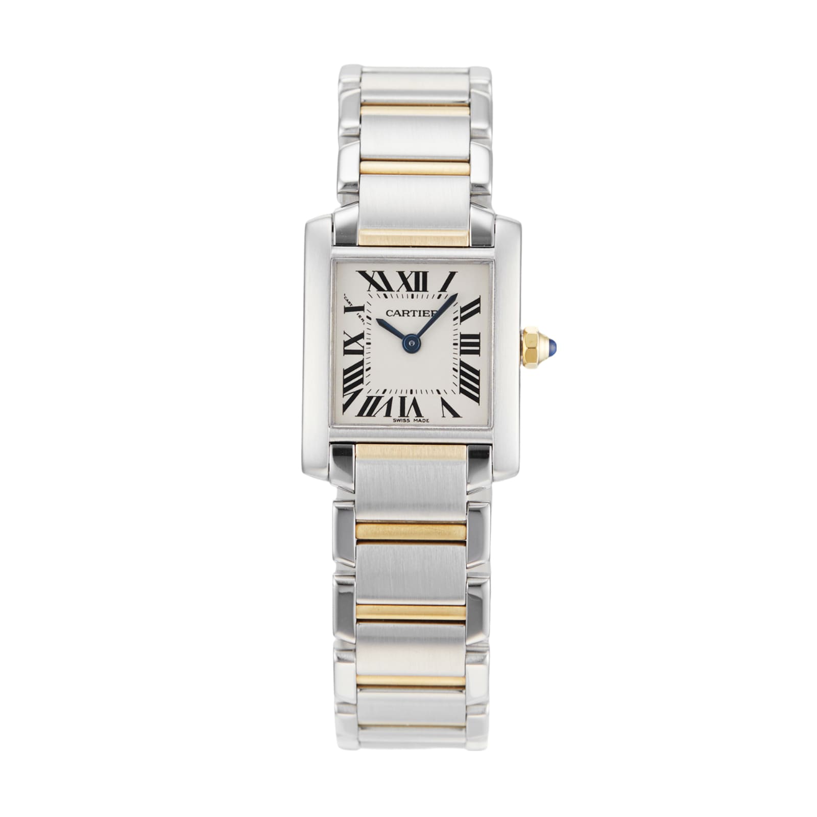 Pre Owned Cartier Pre Owned Cartier Tank Francaise Ladies Watch