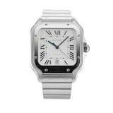 Pre-Owned Cartier Santos De Large Model Mens Watch WSSA0018