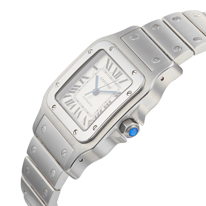 Pre-Owned Cartier Santos Galbee XL Mens Watch W20098D6