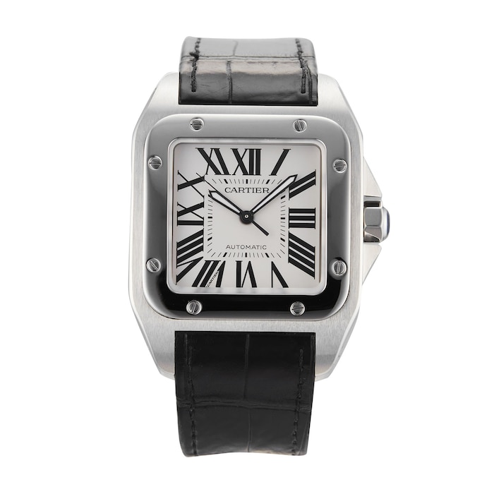 Pre-Owned Cartier Santos de 100 Mens Watch W20073X8