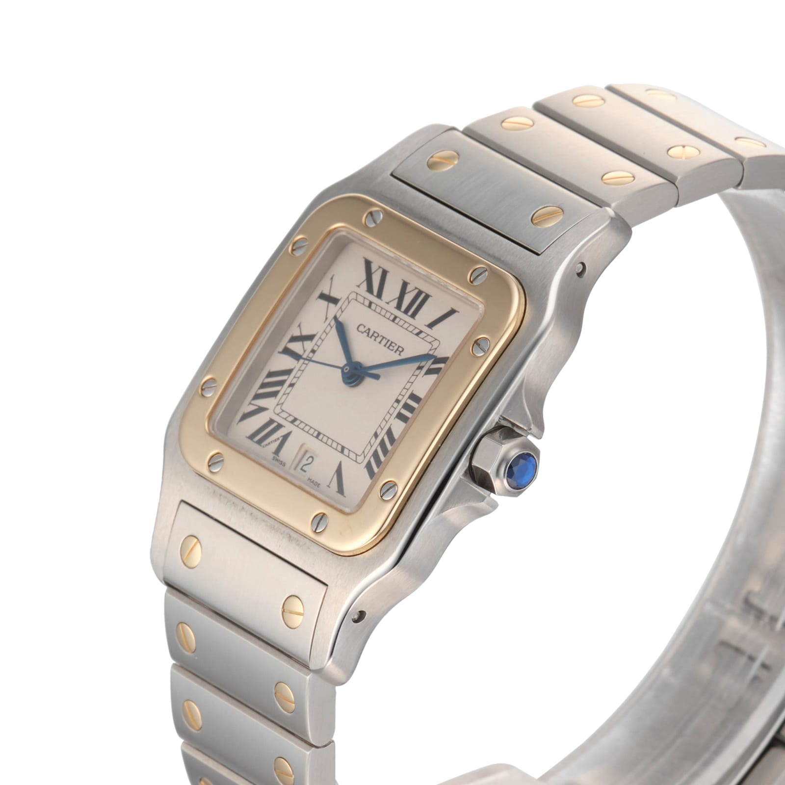 Pre-Owned Cartier Santos Galbee W20011C4