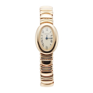 Pre-Owned Cartier Baignoire Mini, 18mm Yellow Gold W15109D8