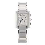 Pre-Owned Cartier Tank Francaise Chronoreflex W51024Q3