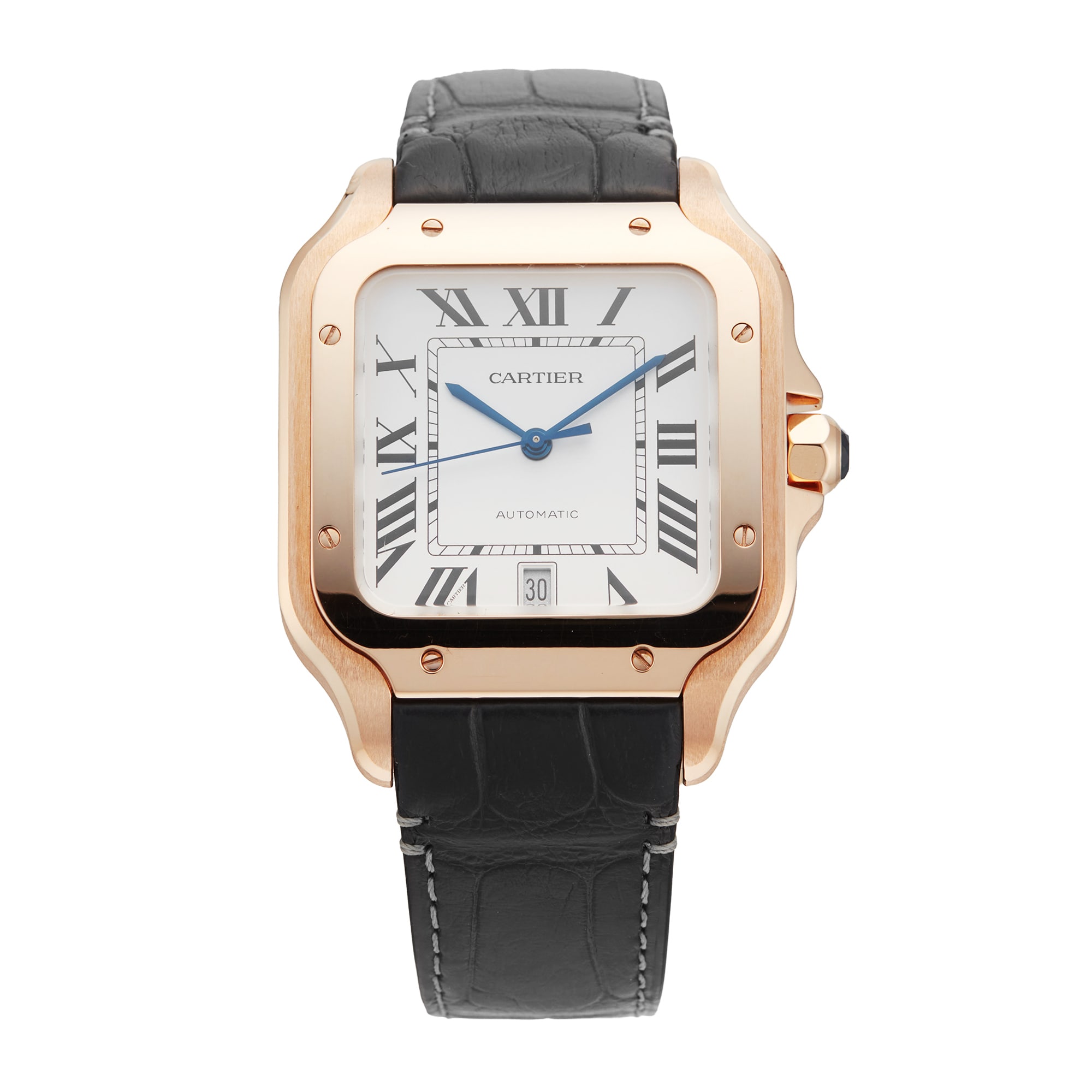 Pre-Owned Cartier Santos De 39.8mm Rose Gold Pre-Owned Cartier Santos De 39.8mm Rose Gold