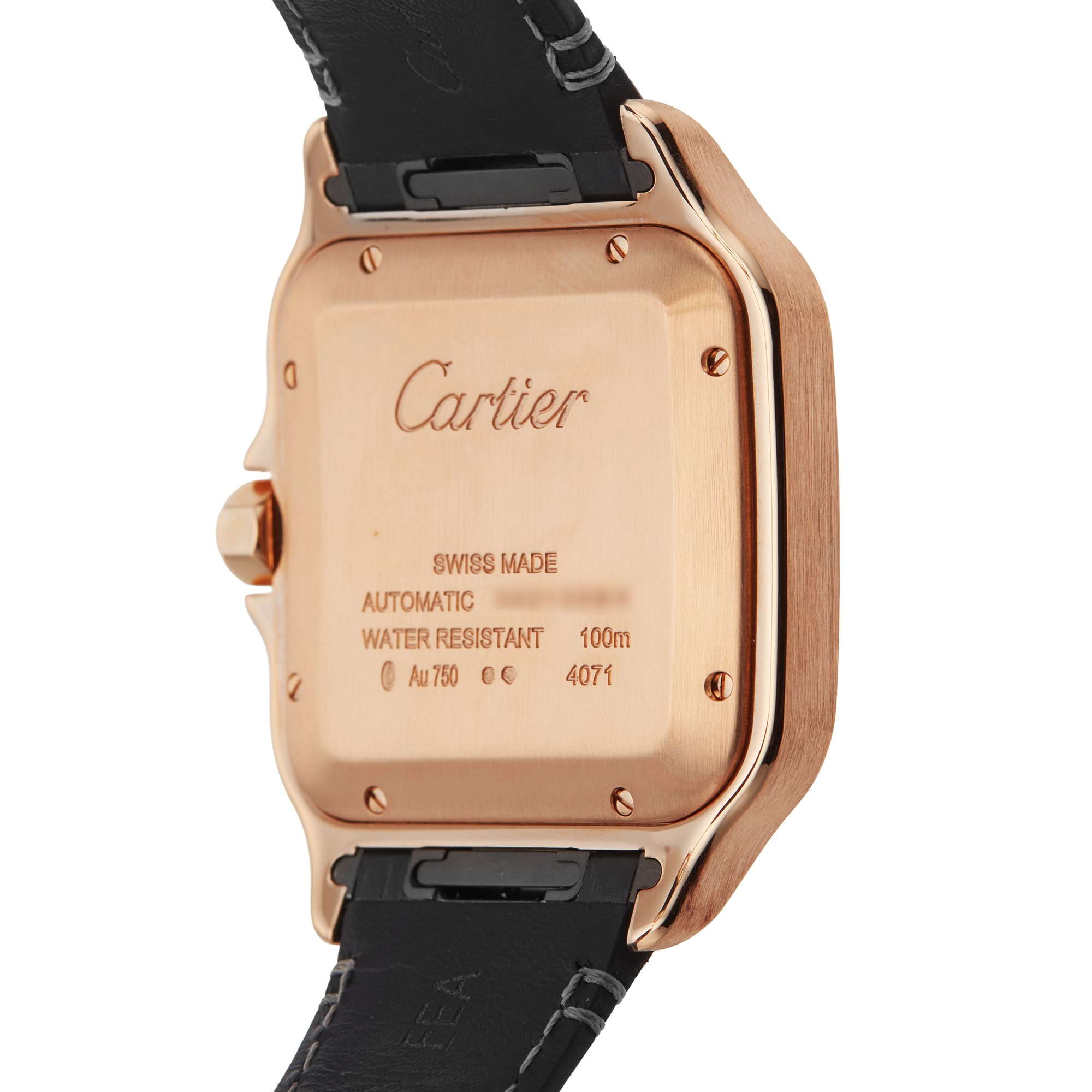 Pre-Owned Cartier Santos De 39.8mm Rose Gold Pre-Owned Cartier Santos De 39.8mm Rose Gold