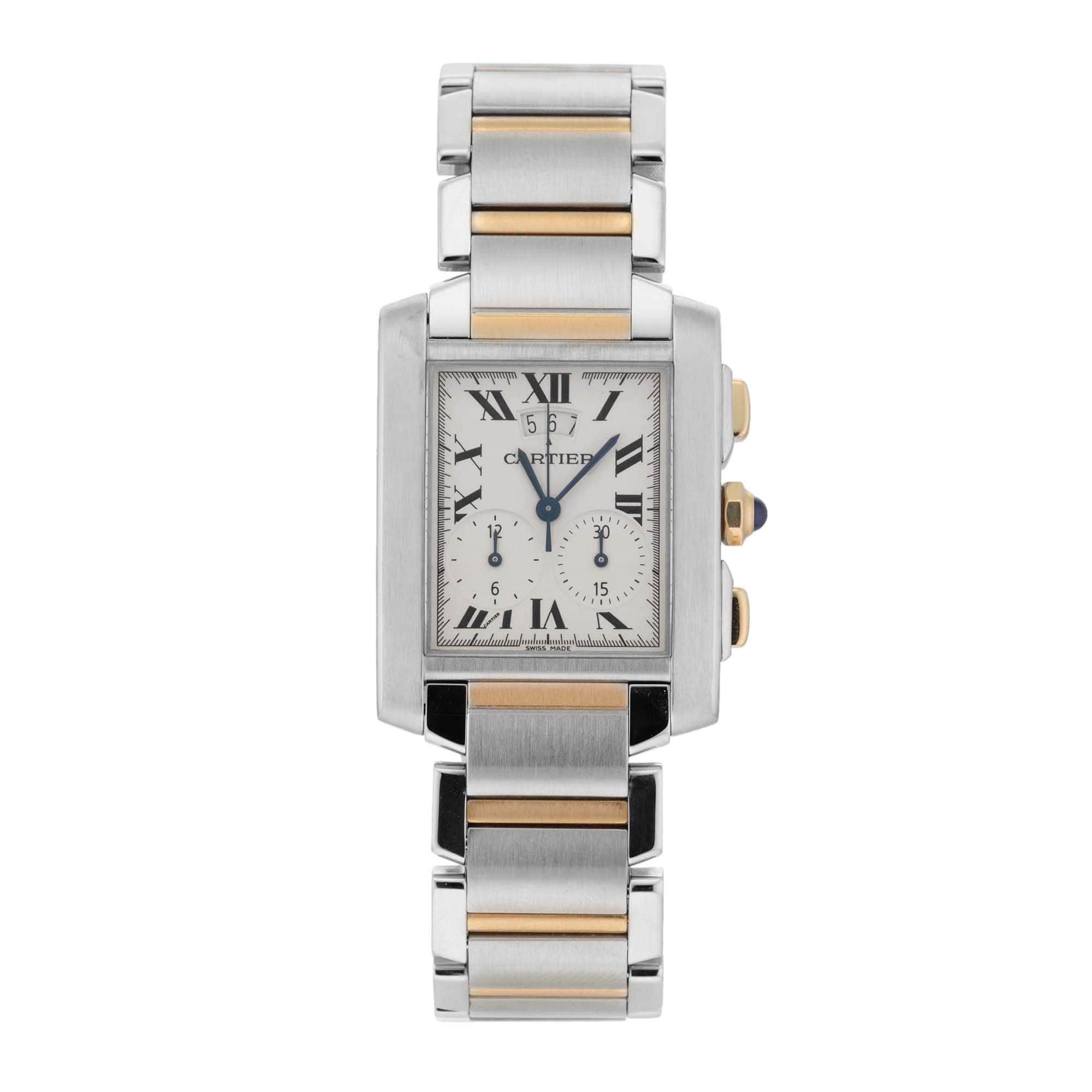 Pre-Owned Cartier Tank Francaise W51025Q4