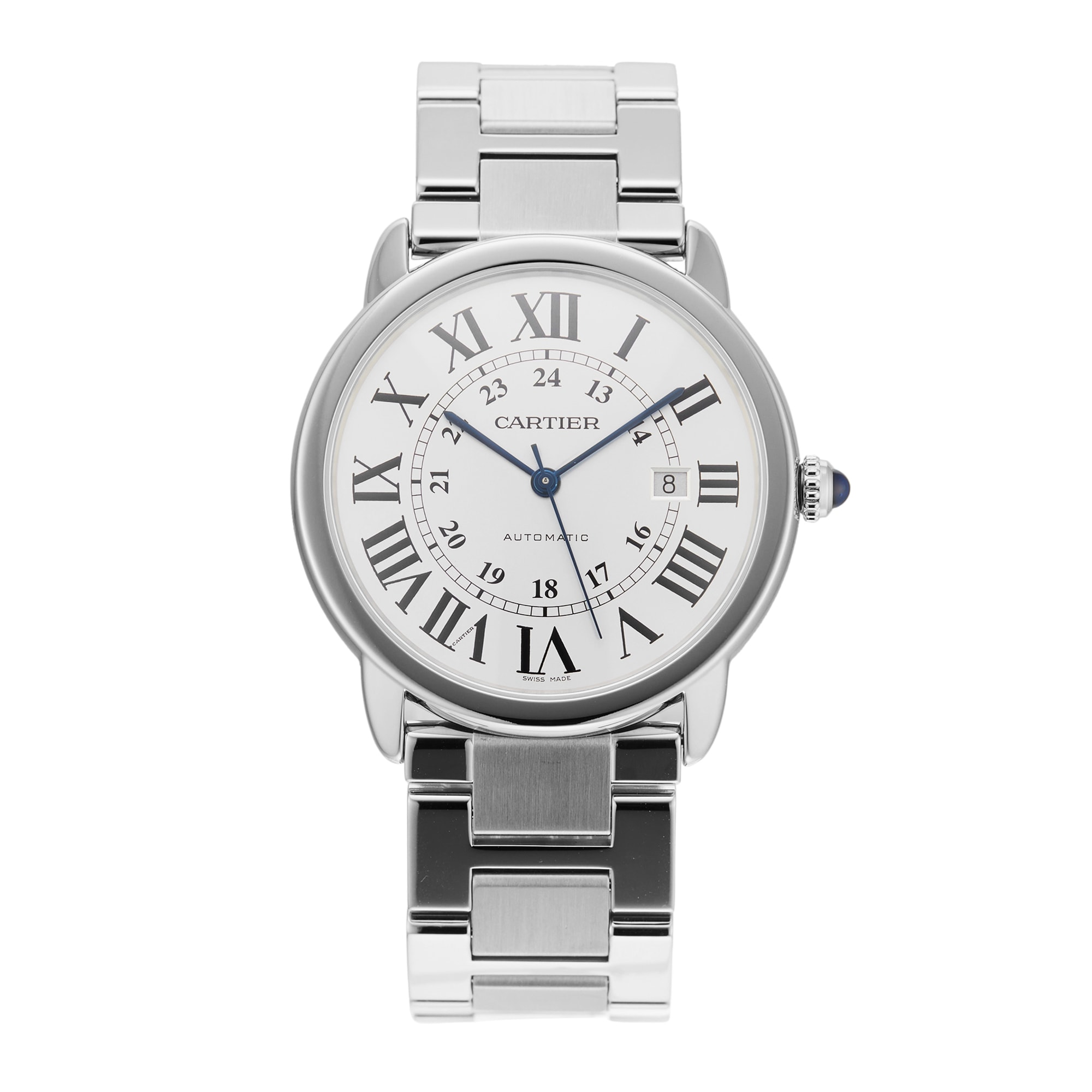 Pre-Owned Cartier Ronde Solo De W6701011 Pre-Owned Cartier Ronde Solo De W6701011