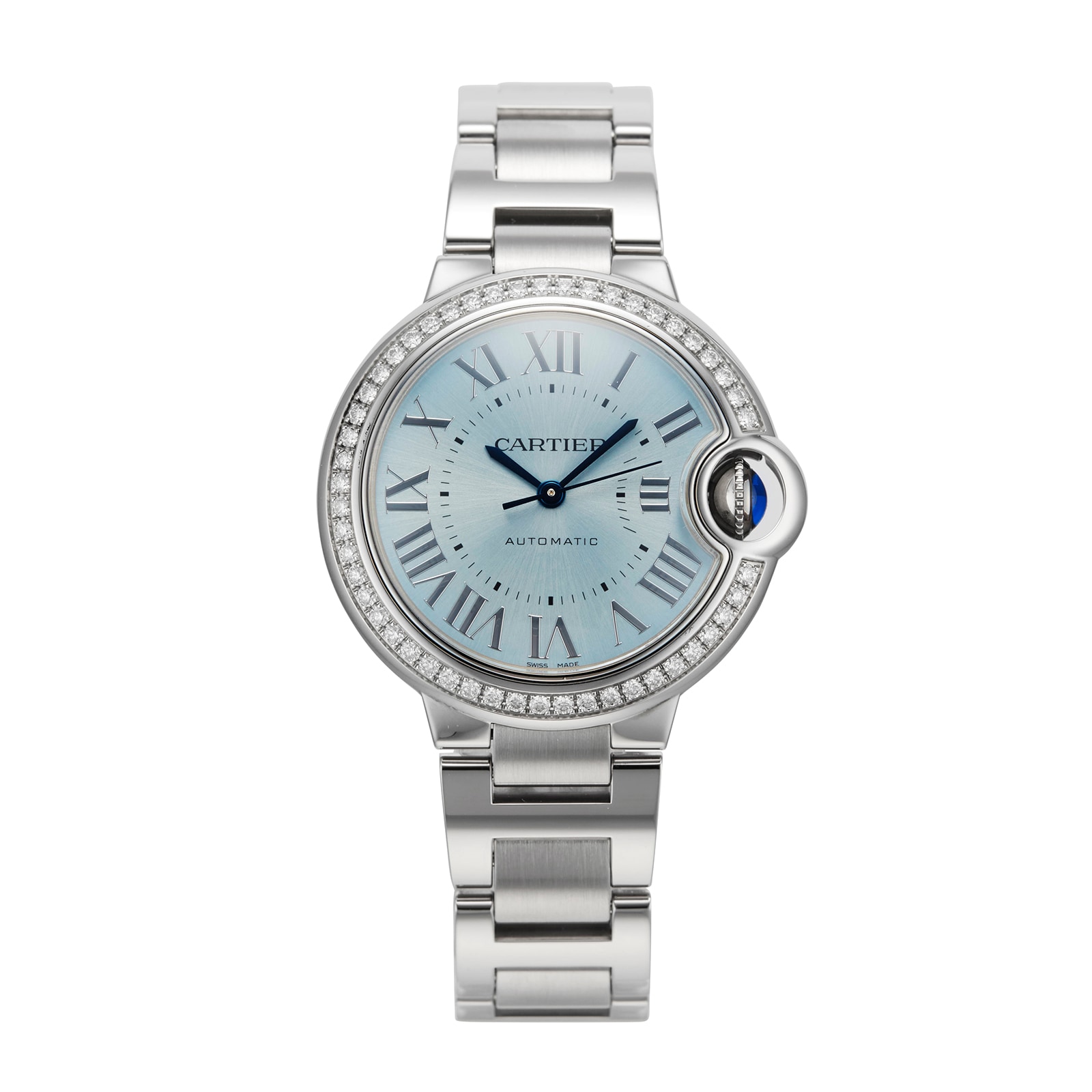 Pre-Owned Cartier Ballon Bleu De W4BB0028 Pre-Owned Cartier Ballon Bleu De W4BB0028