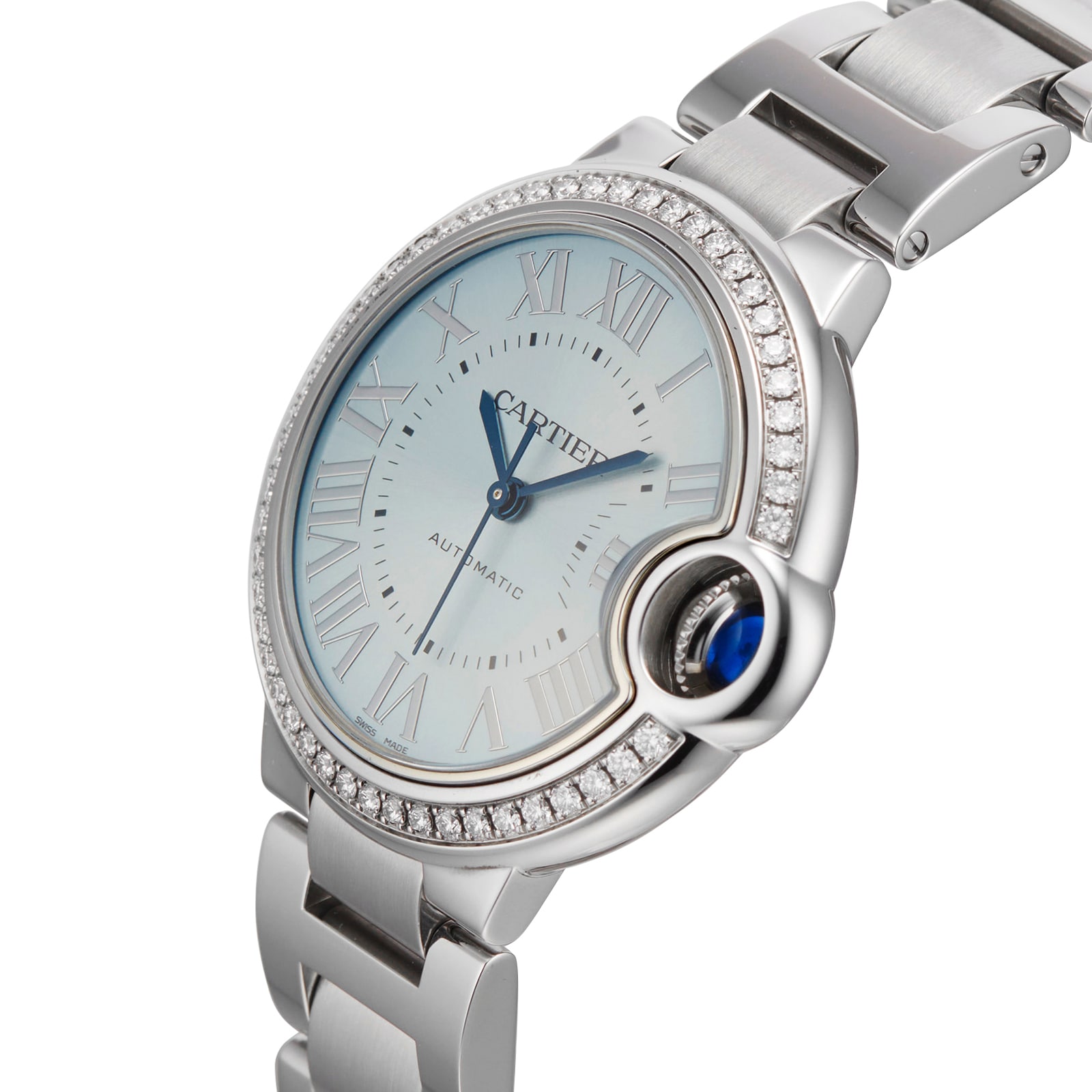Pre-Owned Cartier Ballon Bleu De W4BB0028 Pre-Owned Cartier Ballon Bleu De W4BB0028