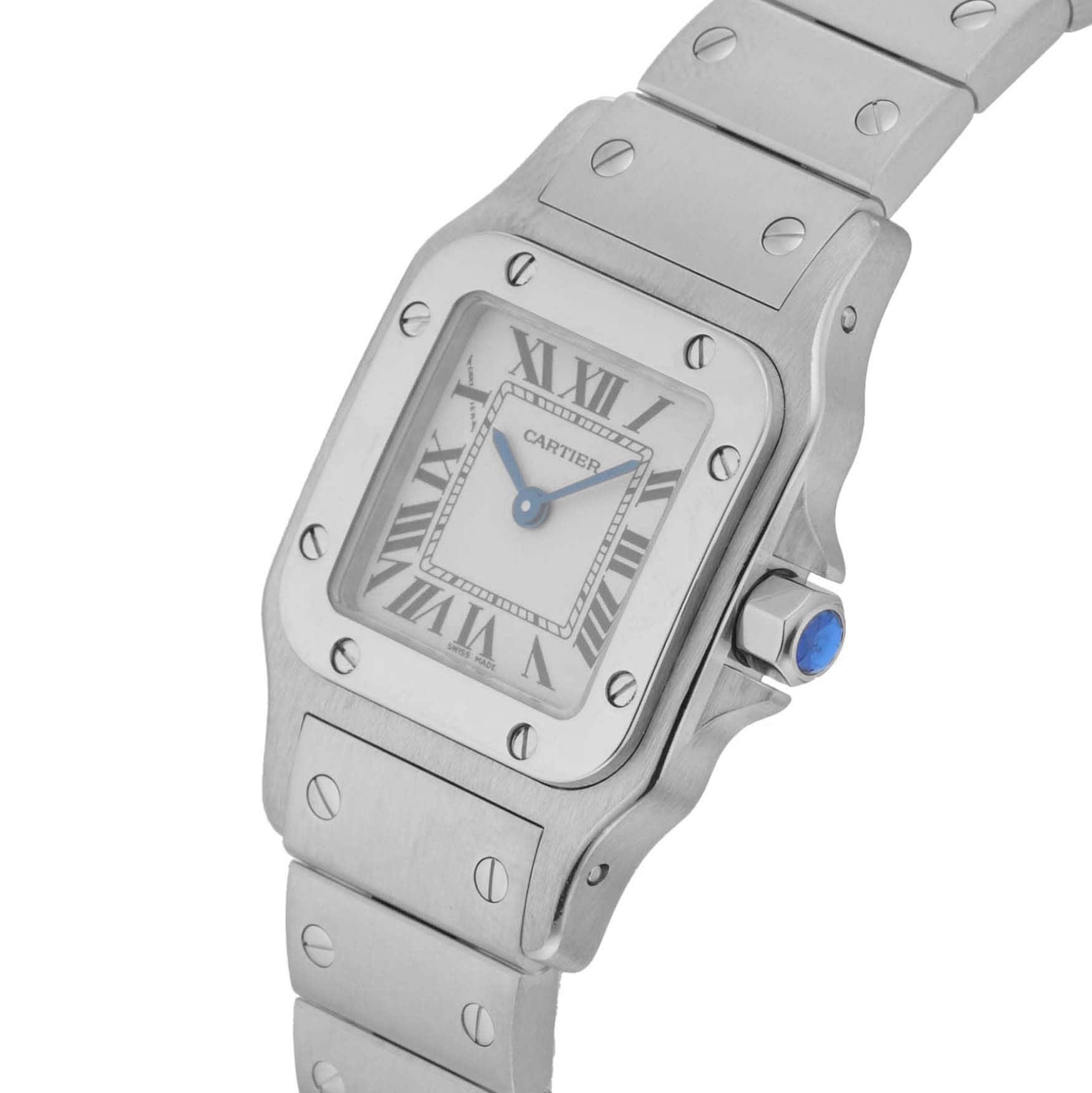 Pre-Owned Cartier Santos Galbee W20056D6 Pre-Owned Cartier Santos Galbee W20056D6