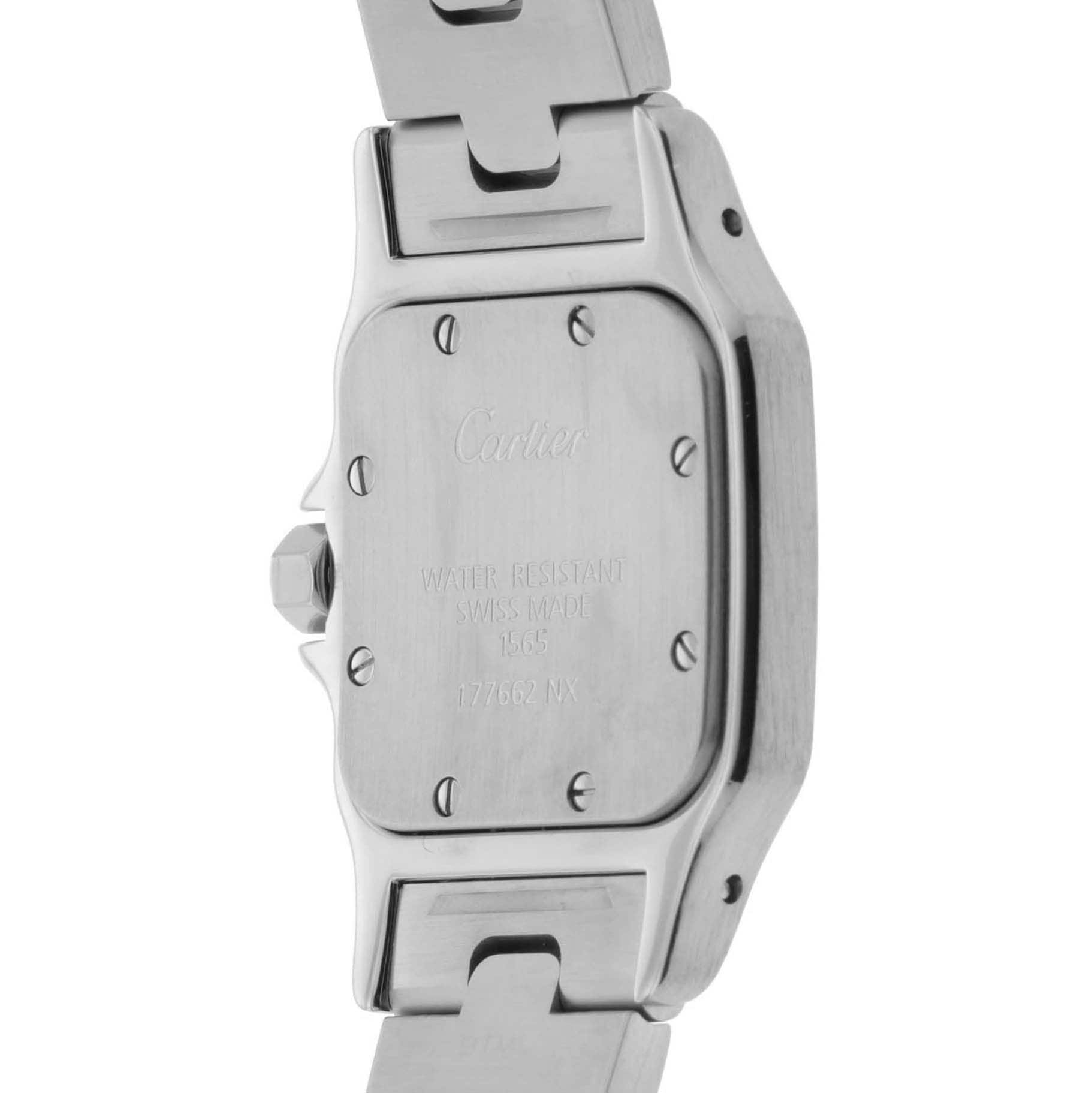 Pre-Owned Cartier Santos Galbee W20056D6 Pre-Owned Cartier Santos Galbee W20056D6