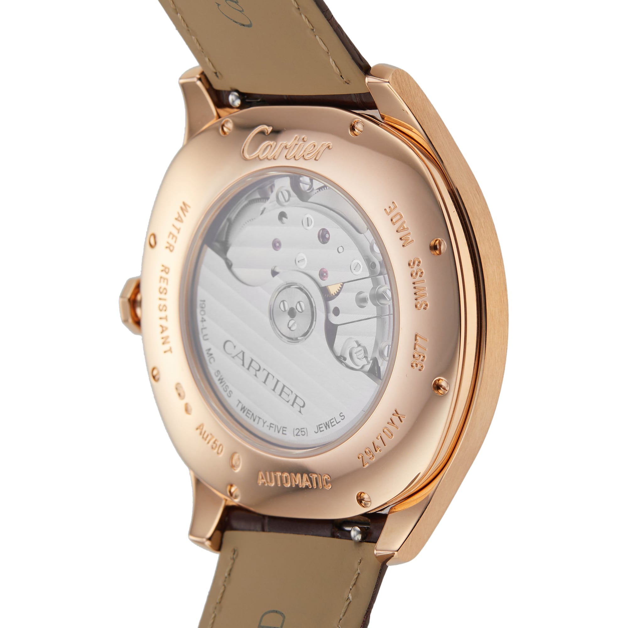 Pre-Owned Cartier Drive De Moon Phases WGNM0018 Pre-Owned Cartier Drive De Moon Phases WGNM0018