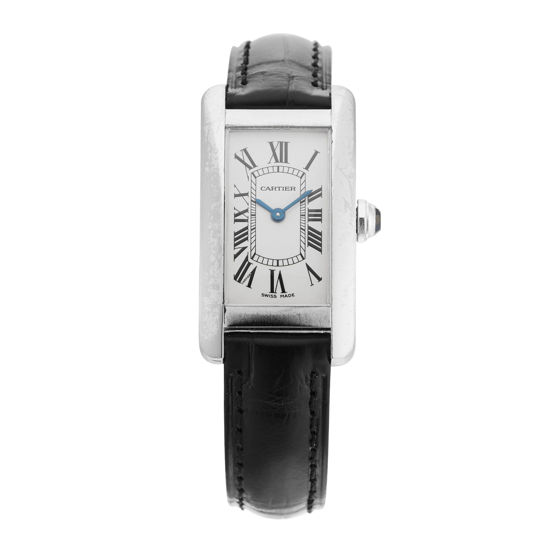 Pre-Owned Cartier Tank Americaine Small Model 19MM Stainless Steel