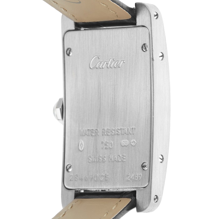 Pre-Owned Cartier Tank Am�ricaine Small Model 19MM Stainless Steel
