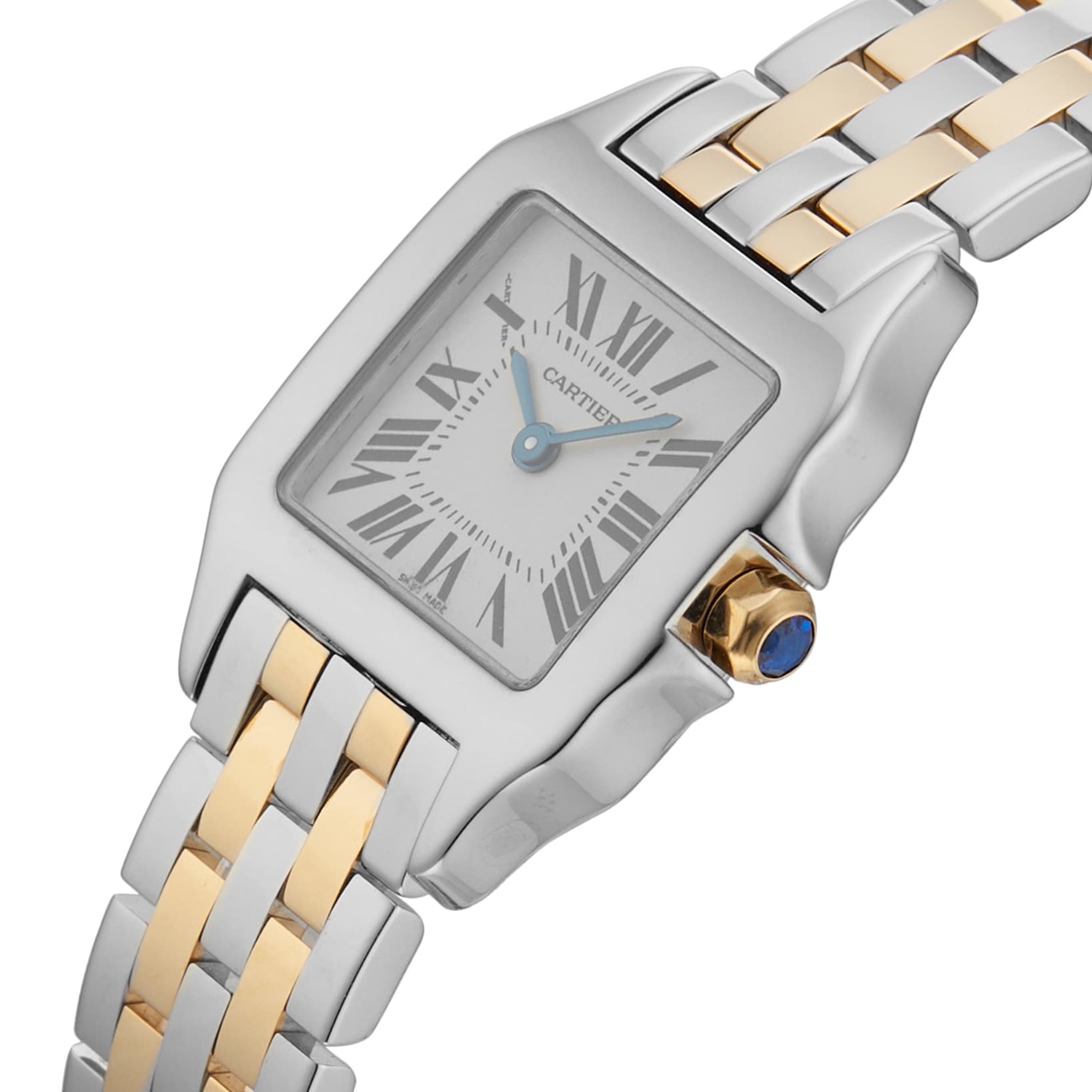 Pre-Owned Cartier Santos Demoiselle 20mm Stainless Steel Pre-Owned Cartier Santos Demoiselle 20mm Stainless Steel