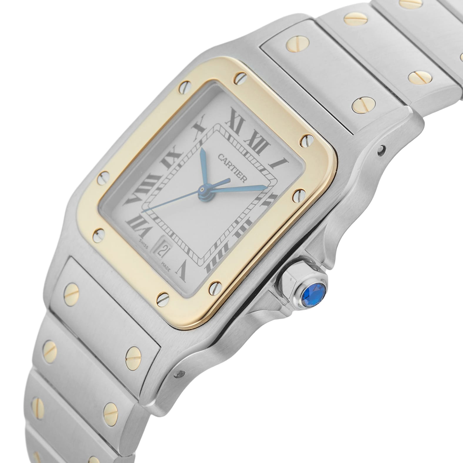 Pre-Owned Cartier Santos Galbee W20011C4