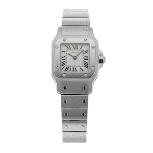 Pre-Owned Cartier Santos Galbee 24mm, Stainless Steel W20056D6