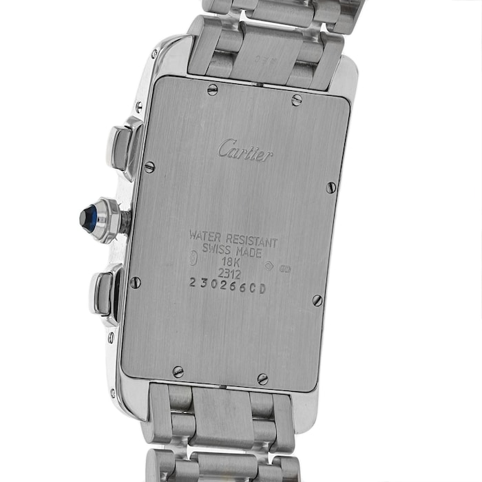 Pre-Owned Cartier Pre-Owned Cartier Tank Americaine Mens Watch W26033L1/ 2312