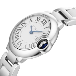 Pre-Owned Cartier Ballon Bleu 28.6mm Stainless Steel