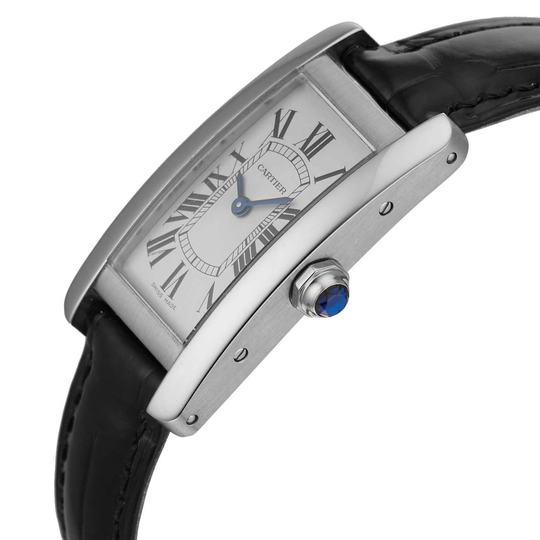 Pre-Owned Cartier Tank Americaine Small Model WSTA0043