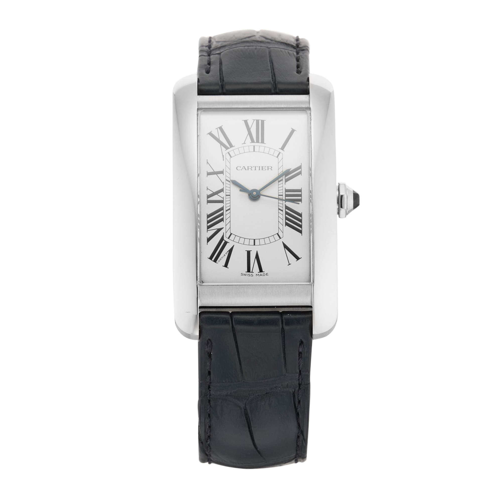 Pre-Owned Cartier Tank Americaine WSTA0018 Pre-Owned Cartier Tank Americaine WSTA0018