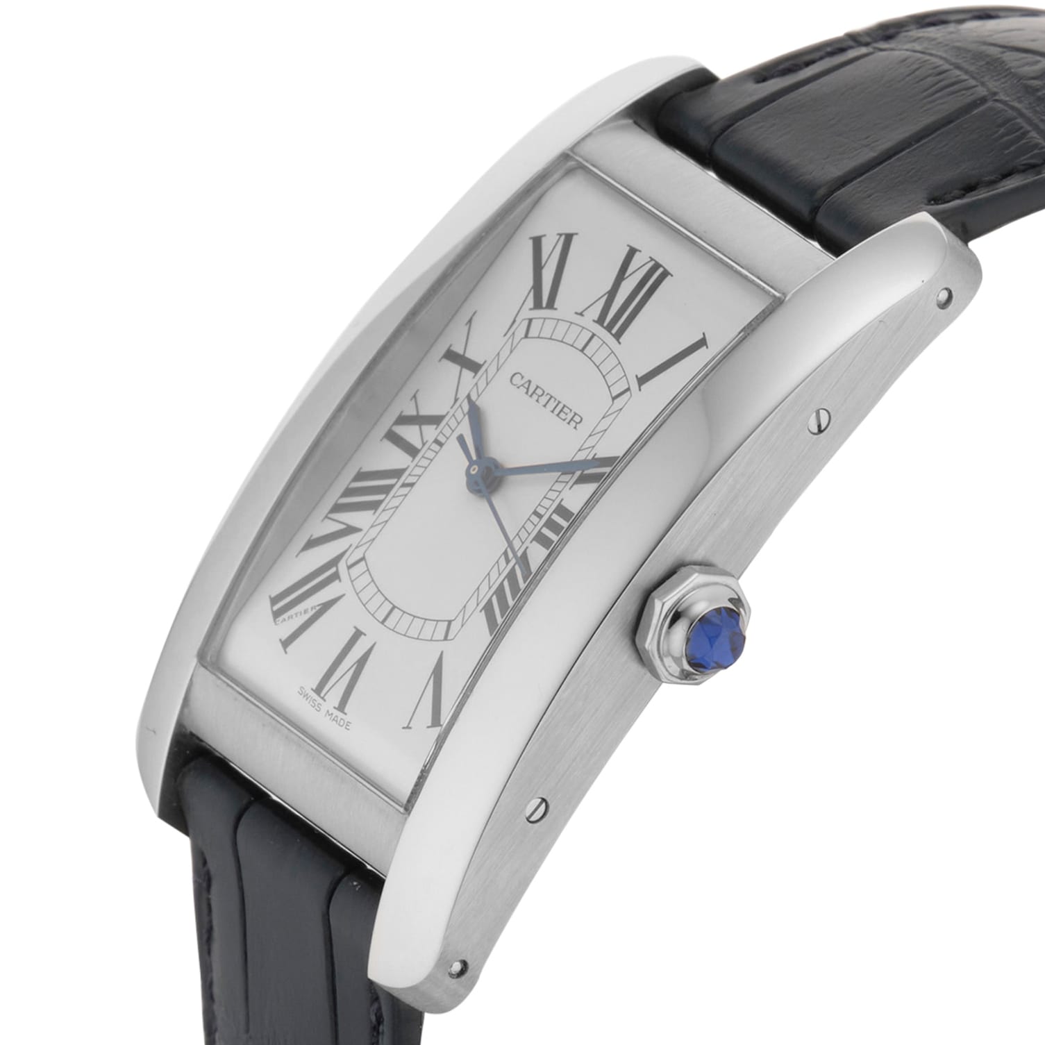 Pre-Owned Cartier Tank Americaine WSTA0018 Pre-Owned Cartier Tank Americaine WSTA0018