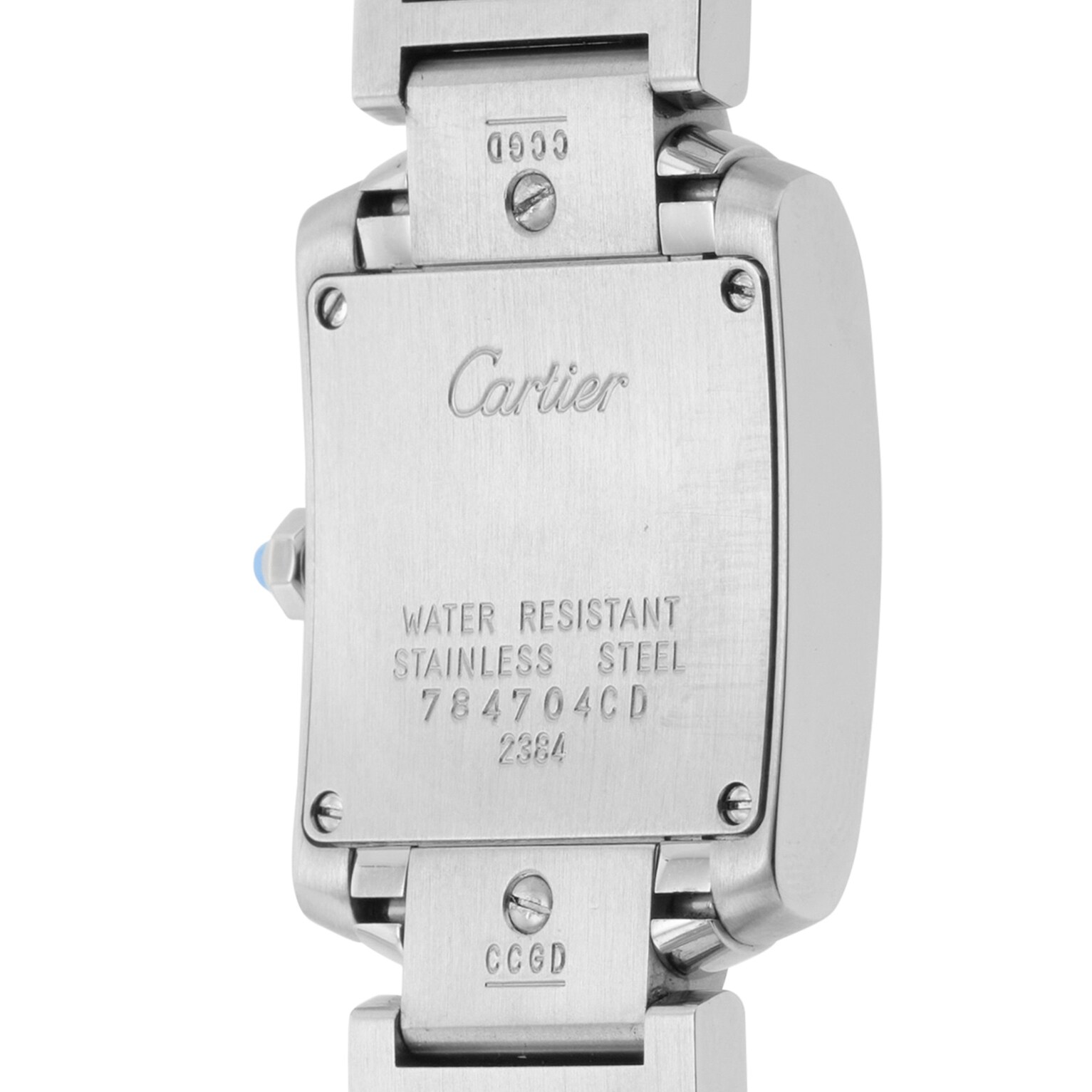 Pre-Owned Cartier Tank Francaise W51008Q3 Pre-Owned Cartier Tank Francaise W51008Q3
