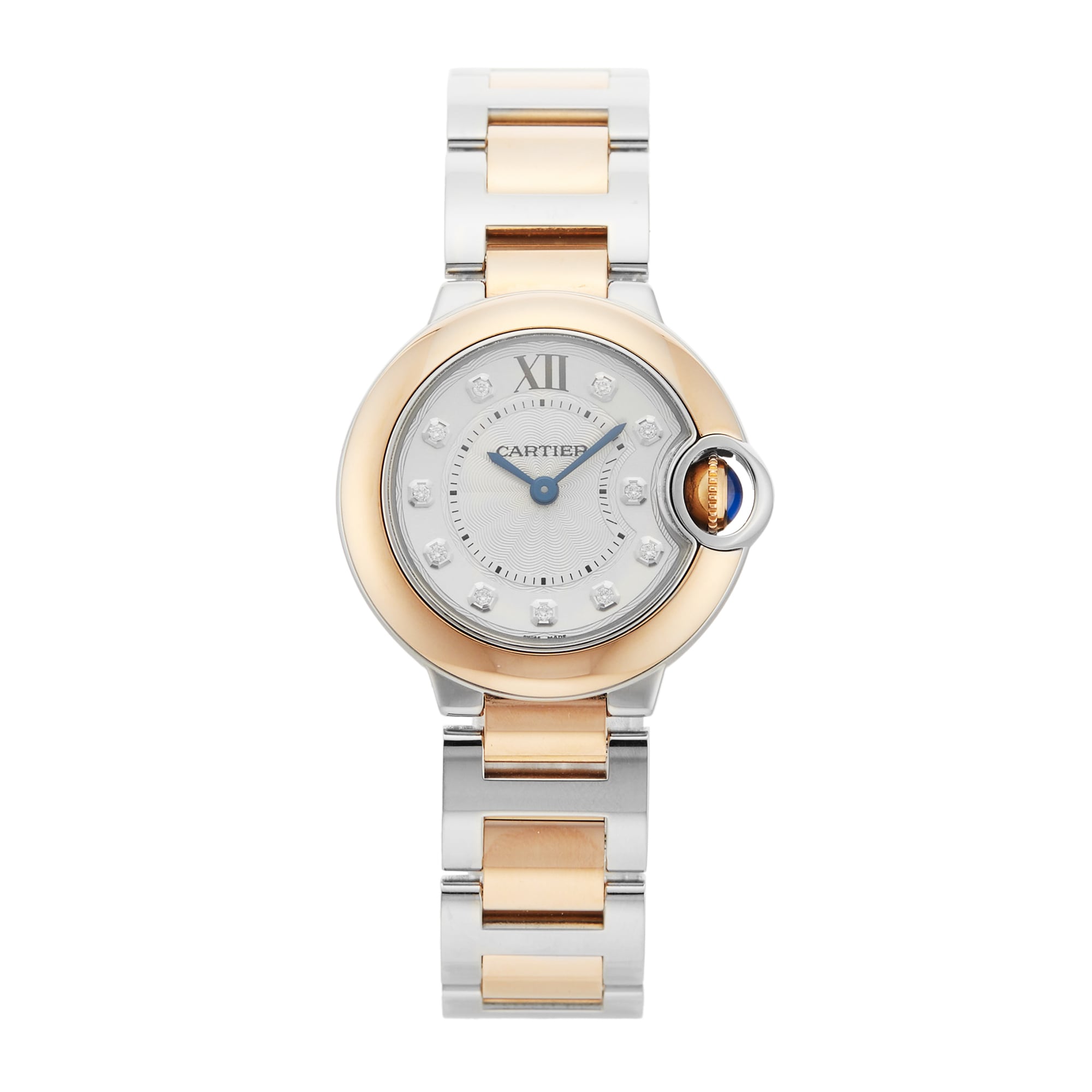 Ballon Bleu 28mm Stainless Steel and Rose Gold W3BB0005