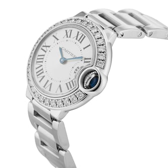 Pre-Owned Cartier Ballon Bleu De 28mm White Gold