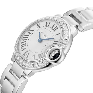 Pre-Owned Cartier Ballon Bleu De Cartier 28MM White Gold