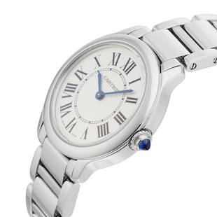 Pre-Owned Cartier Ronde Must De 29MM Stainless Steel WSRN0033