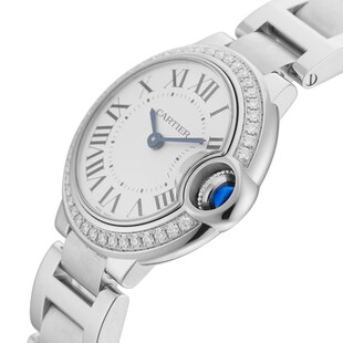Pre-Owned Cartier Ballon Bleu De 28mm Stainless Steel
