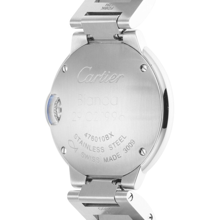 Pre-Owned Cartier Ballon Bleu De 28mm Stainless Steel