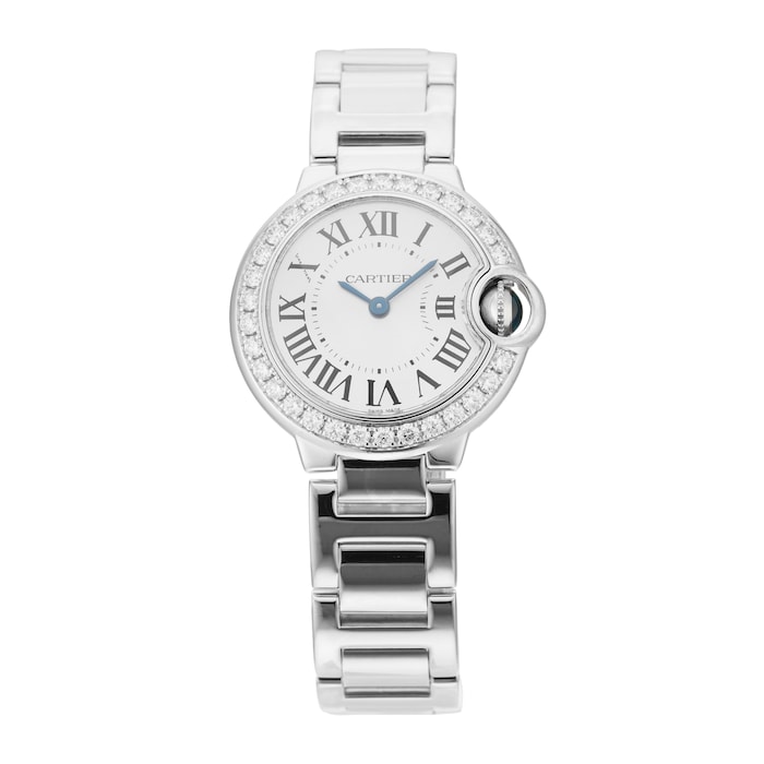 Pre-Owned Cartier Ballon Bleu De Cartier 28mm White Gold