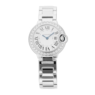 Pre-Owned Cartier Ballon Bleu De Cartier 28mm White Gold