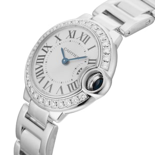 Pre-Owned Cartier Ballon Bleu De Cartier 28mm White Gold
