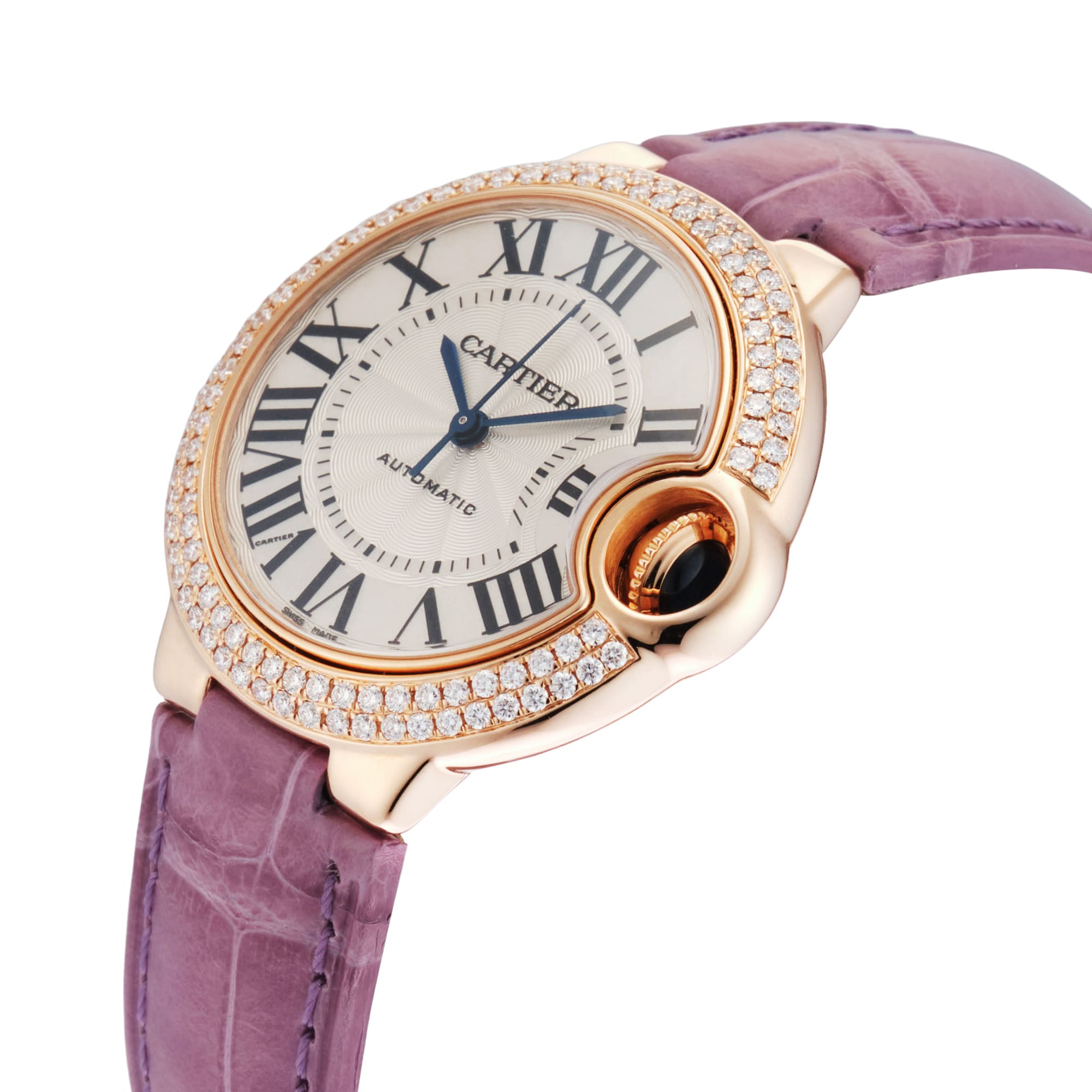 Pre-Owned Cartier Ballon Bleu De 33mm Rose Gold