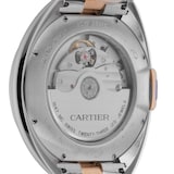 Pre-Owned Cartier Cle De 40mm Stainless Steel and Rose Gold