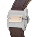 Pre-Owned Cartier Santos 100 33mm Stainless Steel and Rose Gold