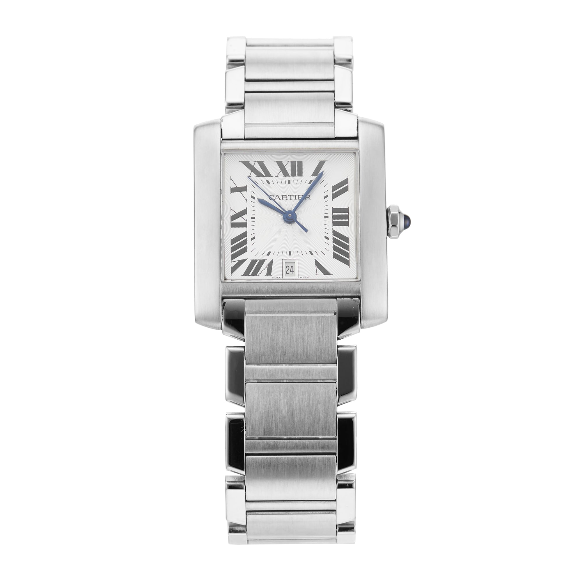 Tank Francaise 28mm Stainless Steel