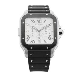 406300630490 - Santos Chronograph 43.3MM Stainless Steel WSSA0017
