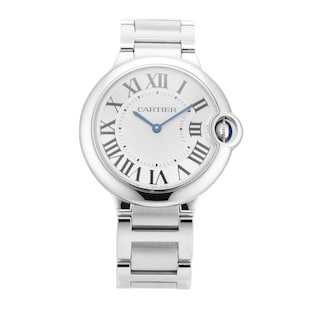 Pre-Owned Cartier Ballon Bleu De 36mm Stainless Steel